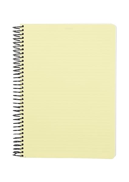 Infinity Pastel Serisi, A4, 7 Konulu (5 Kareli, 2 Çizgili) 210 Yaprak Pp Kapaklı Spiralli Defter, Sarı fiyatları