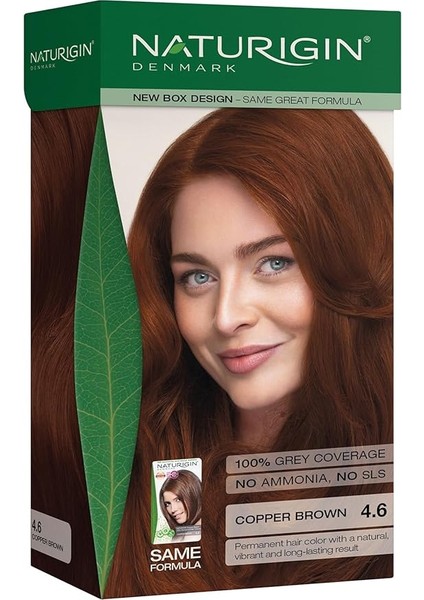 Organik Içerikli Saç Boyası 4.6 Bakır Kahverengi