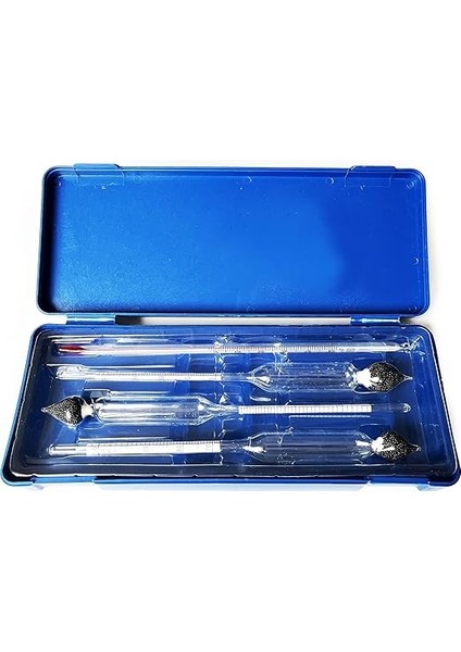 3'lü Set Termometreli Alkolmetre 0-40-70-100 fiyatları