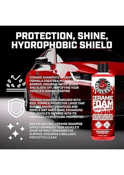 Seramik Katkılı Şampuan Seramik Koruma Şampuanı 400ML indirimleri