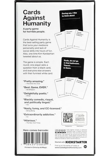 Against Humanity fiyatları