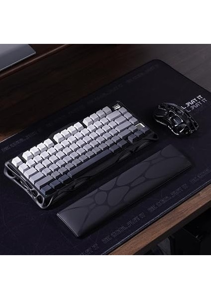 Klavye Bilek Desteği, Ergonomik, Kaymaz Tabanlı, Pu Deri Yüzeyli Bilek Destek Pedi, Siyah modelleri