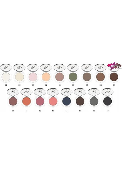 Rose Soft Color Matte Mono Eyeshadow Tekli Far No: 15 modelleri