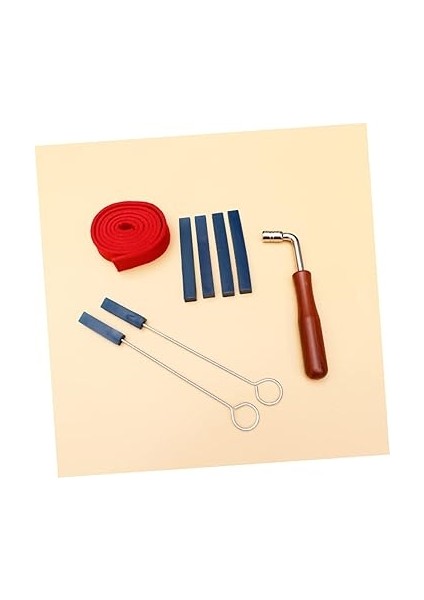 Piyano Akort Aleti Seti 8 Parça Akort Çekici Kolu Susturma Seti Piyano Akort ve Klavye Için indirimleri