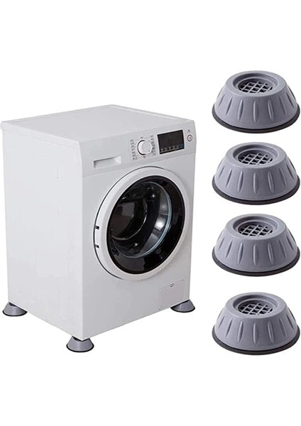 Makinesi Titreşim Önleyici Kauçuk Ayak Pedleri Çamaşır Makinesi Stoper 4'lü Set Gürültü Engelleyici ve Kaymaz fiyatları