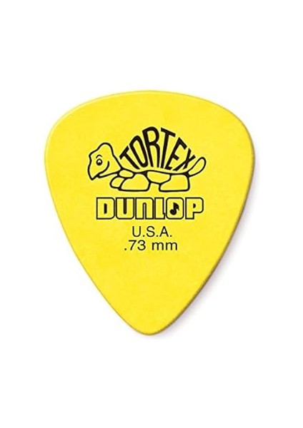 Dunlop Standart, 0,73 Mm, Sarı Gitar Pick, 72'li Paket fırsatları