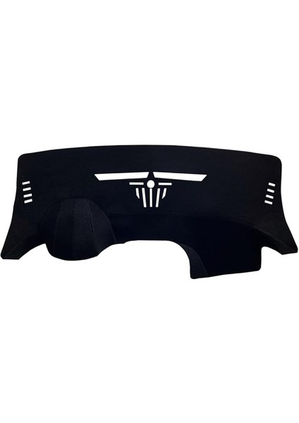 Torpido Koruma Halısı Siyah Kenar Renk Siyah Opel Astra J 2009-2017 ile Uyumlu