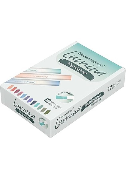 Office Lumina Fosforlu Kalem Pasifik Colour - 5665U 12 Lik Amb fırsatları