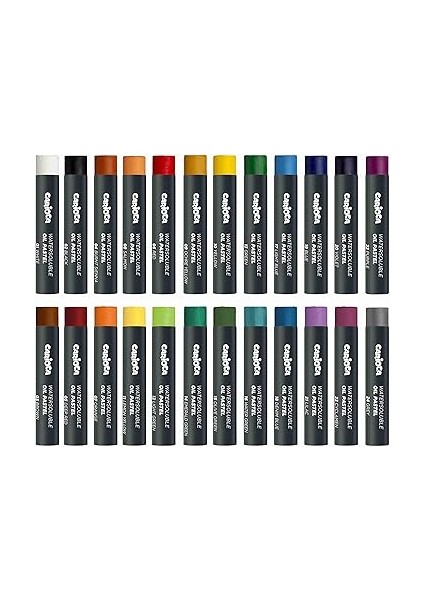 Plus Watersoluble Yağlı Pastel 24'lü (Suda Çözünür) fiyatları
