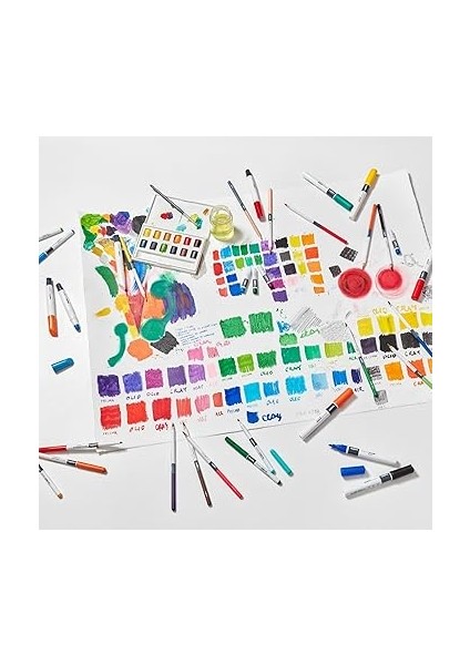 Plus Watersoluble Yağlı Pastel 24'lü (Suda Çözünür) indirimleri