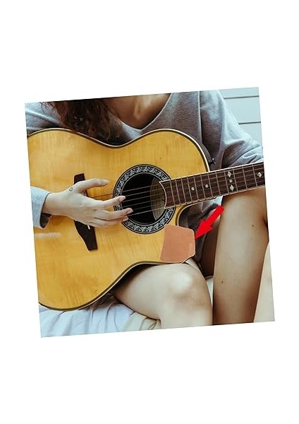 3 Adet Çift Taraflı Yapışkanlı Müzik Matı Pedi - Enstrümanlar Için Gitar Matı indirimleri