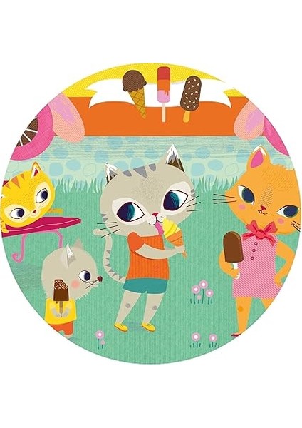 Dekoratif Puzzle 16 Parça Ice Cream Truck Dj modelleri