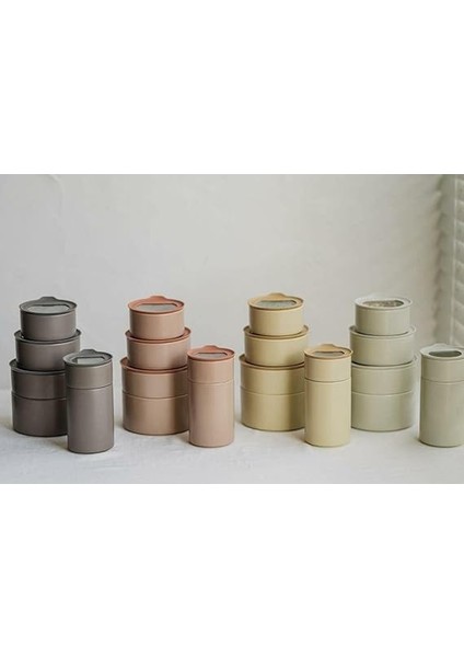 Fika One Seramik Saklama Kabı Gri 200ML D-NEONE020-07 fırsatları