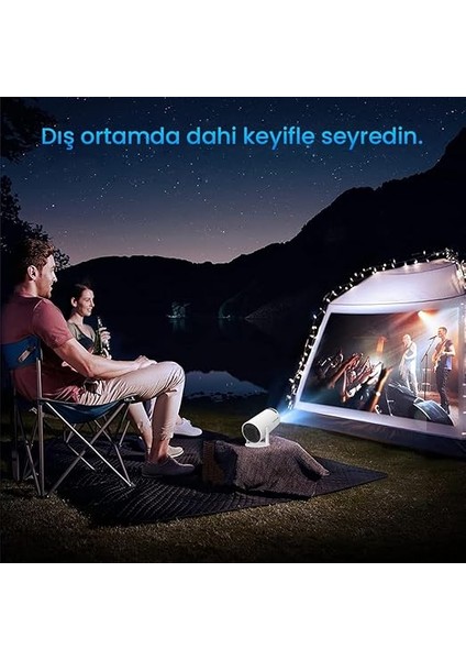 NP315PLUS 4K ANDROID11 Bt5.0 Wifi6 200ANSI Lümen Ios/android Taşınabilir Akıllı LED Projeksiyon indirimleri