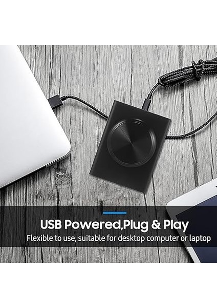 USB Ses Kontrol Düğmesi Bilgisayar Dizüstü Bilgisayar Için Tek Anahtar Sessiz Ses Denetleyicisi Tak ve Çalıştır Pc Hoparlör Ses Ayarlayıcı Win 10/8/ 7/ Vista/xp/mac ile Uyumlu modelleri