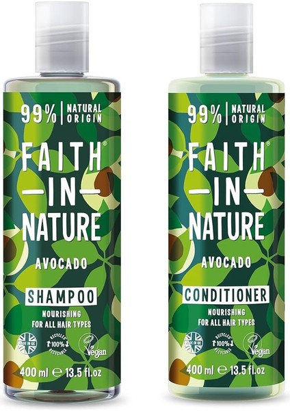 In Nature Avocado%99 Doğal Içerikli Şampuan + Saç Kremi 400ML