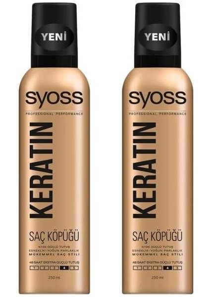 Keratin Köpük 250 ml x 2 Adet