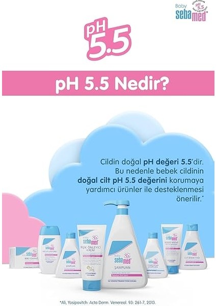 Baby Ph 5.5 Bisabolol Içerikli Koruma ve Bakım Sağlayan Yenidoğan Bebek Şampuanı 250 ml modelleri