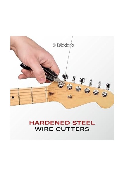 Waves D'addario Accessories Pro-Winder - Gitar Teli Sargısı, Kesici, Köprü Pimi Çekici, Üstün Ergonomik Hepsi Bir Arada Alet, Germe Için, Siyah indirimleri