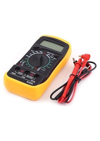 Dijital Multimetre Voltmetre Ampermetre Multimetre Multimetre Ac / Dc Voltmetre Direnç Akım Volt Ohm Test Cihazı Metre Mavi Arka Işık fiyatları