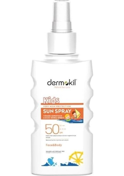 50+++Spf Yüksek Koruyucu Çocuk Güneş Spreyi 200 ml