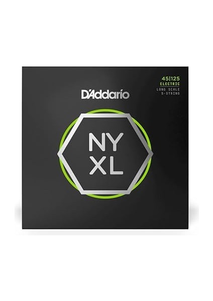 NYXL45125 Bas Gitar Tel Seti, Nyxl Serisi, Long Scale, 5 Tel fiyatları