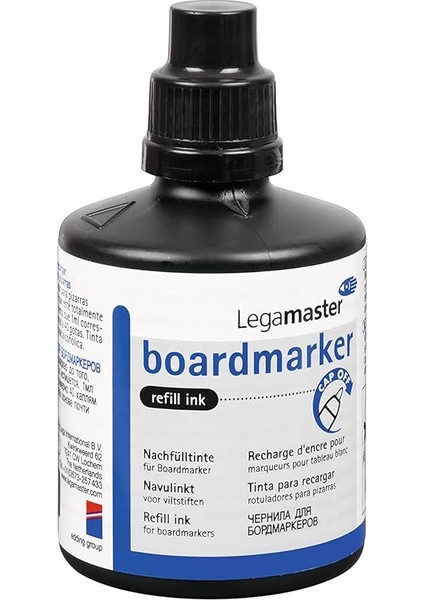 1199 Beyaz Yazı Tahtası Kalemi Yedek Mürekkebi - Siyah - 100ML