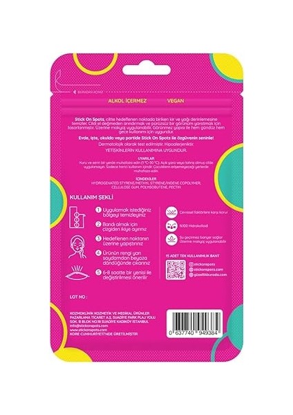 On Spots Sos Band Sivilce/akne Bandı 15 Parça fiyatları