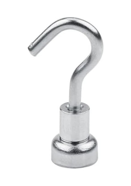 Çok Amaçlı Güçlü Neodyum Mıknatıs Küçük Boy Manyetik Mıknatıslı Kanca Askı 3 Adet