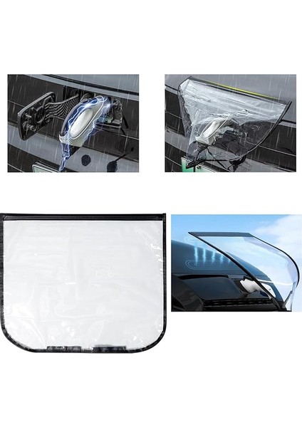 Ev Şarj Bağlantısı, Manyetik Kapak, Elektrikli Araç Şarj Cihazı Bağlantı Noktası, Su Geçirmez Kapak, Şarj Soketi, Yağmur Örtüsü, Çoğu Elektrikli Araç Için Koruma Kılıfı.