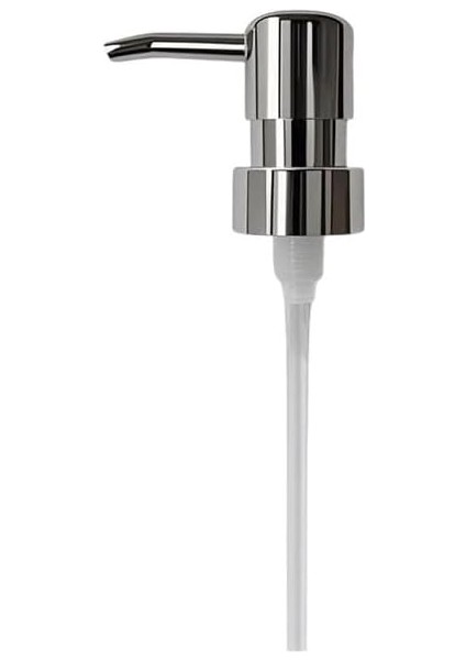 Sıvı Sabun Pompası | Yedek Pompa ve Pipet (2, Krom)