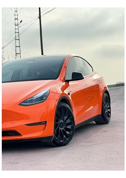 Tesla Uberturbine 21'' Siyah Jant Koruyucu 4 Kutu fırsatları