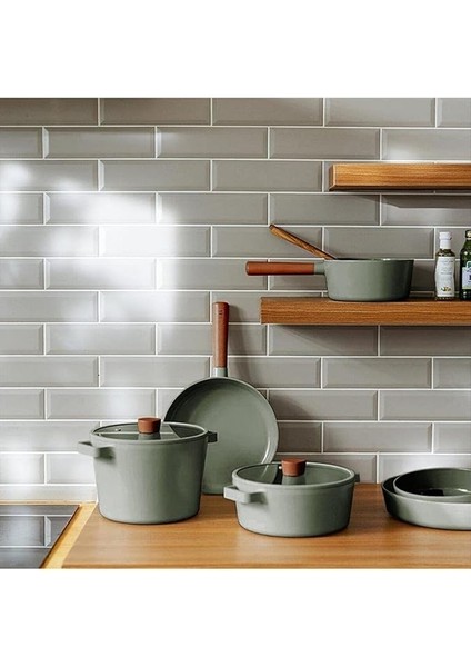 Neoflam Fika Cam Kapaklı Alüminyum Döküm Tencere 24CM Gri D-NEOG224 fiyatları