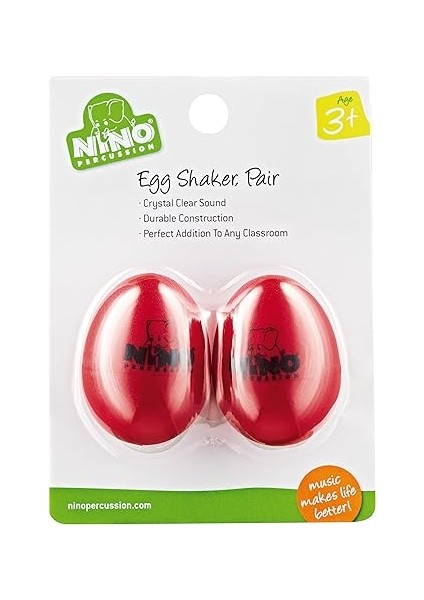 Meinl 540R-2 Yumurta Shaker Çiftler - Kırmızı (2 Set) fiyatları