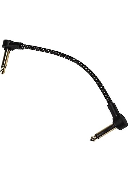 1/4 Inç Ts Enstrüman Kablosu Bas Amp Kablosu, Elektrik Için 6 Inç Efekt Pedal Kablosu, Bas Gitar, Elektrik Mandolin, Pro Ses, 6.35MM Erkek Jack Stereo Ses Kablosu, 6.35MM Erkek Jack Stereo Ses indirimleri