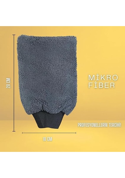 Mikrofiber Oto Yıkama Eldiveni ve Araç Pasta Cila Eldiveni - Çizmez Araba Köpükleme ve Yıkama Eldiveni - Yumuşak Dokulu Çift Taraflı Araba Temizlik Eldiveni modelleri