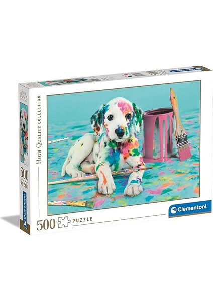35150 Collection-The Funny Dalmaçyalı 500 Parçalı Yapboz Yetişkinler Için, Italya'da Üretilmiştir, Çok Renkli