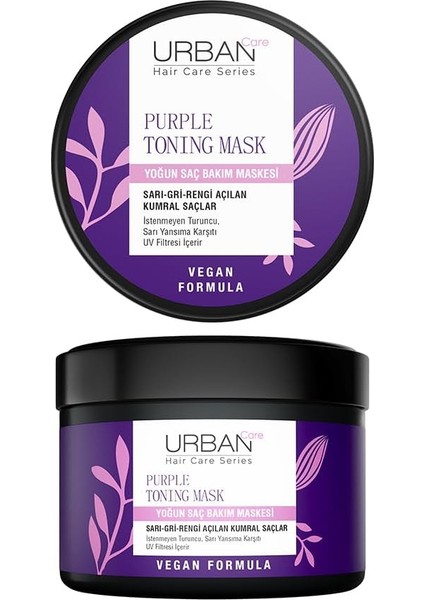 Care Turunculaşma Karşıtı Mor Yoğun Saç Bakım Maskesi 230 ml