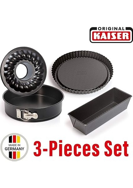 66621364 Classic 4 Parça Kek Kalıp Seti, Siyah fiyatları