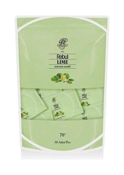 Lime Kolonyalı Mendil 50'li