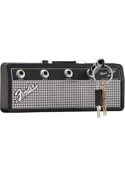 Gitar Amfi Tasarımında "jack Rack" Anahtar Tutucu - Renk: Siyah modelleri