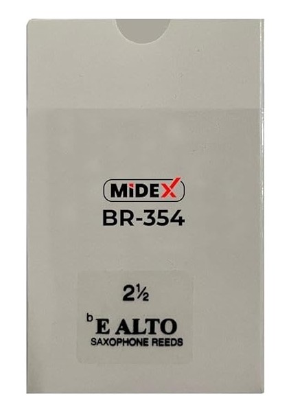 BR-354A Alto Saksafon Kamışı 10'lu Paket (No:2.5) modelleri