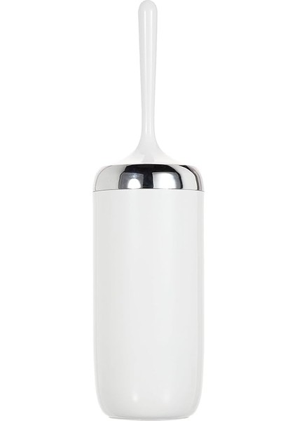 Lima Tuvalet Fırçası, Krom Dekorlu, Beyaz