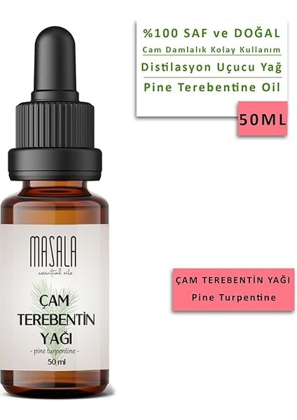 Çam Terebentin Yağı 50 Ml. fiyatları