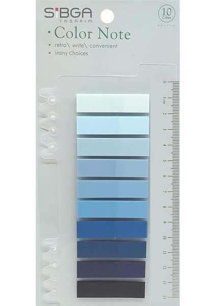 Renkli Postit Post-It Post It. Kitap Ayracı Ayraç Postit Sticker Not Kağıdı 200 Yaprak 0208