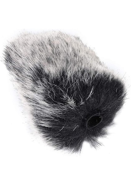 Açık Havada Kayıt Için Yüksek Kaliteli Mikrofon Ön Camı - Rüzgar Filtreleme ve Ses Koruması [siyah + Beyaz, S/m/l Boyutlar] (M)