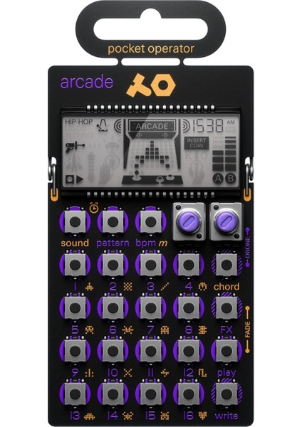 Engineering Pocket Operator Po-20 Arcade Sampler/synthesizer