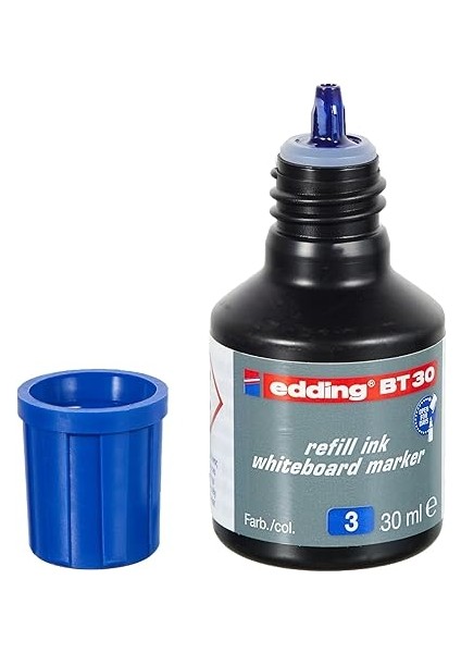 Bt 30 Beyaz Yazı Tahtası Kalemi Yedek Mürekkebi - Mavi - 30ML modelleri