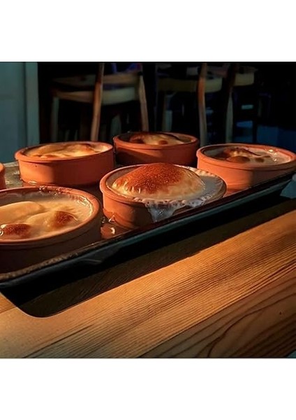 Anadolu Sütlaç Kase Güveç Içi Kahverengi Sırlı 6 Adet Çömlek indirimleri