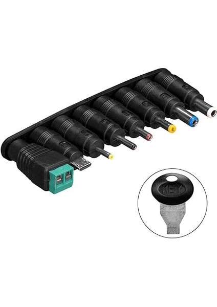 SL-128C 3 Volt - 12 Volt 1 Amper Ayarlı 8 Uçlu Swıtch Mode Plastik Kasa Adaptör indirimleri